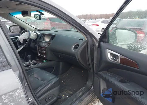 2015 Nissan Pathfinder Sl z USA, uszkodzony, nr VIN 5N1AR2MM6FC676880
